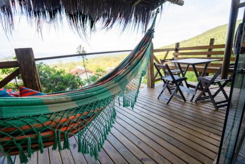 Landskap semula jadi dekat dengan chalet