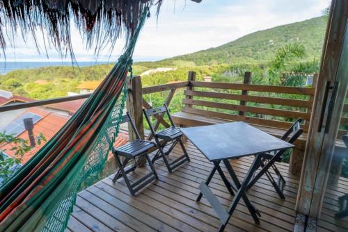 Landskap semula jadi dekat dengan chalet