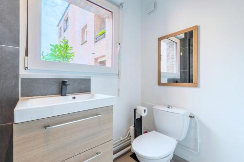 Functional apartment near the center parkingにあるバスルーム