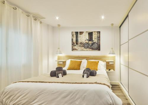 Letto o letti in una camera di La Casa de Carmen Centro Historico , Free Parking