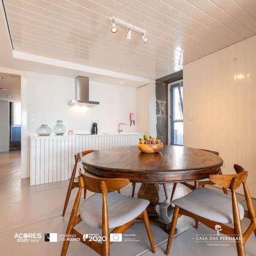Η κουζίνα ή μικρή κουζίνα στο Casa das Pereiras Apartment