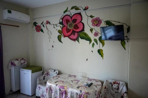 Katil atau katil-katil dalam bilik di Ιlias rooms