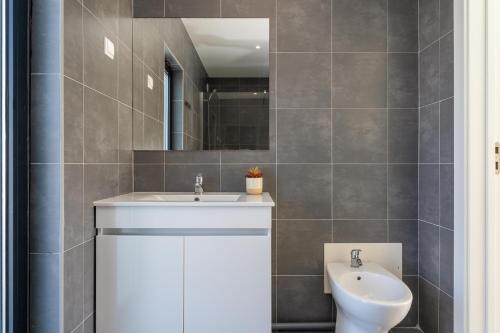 Koupelna v ubytování Casa Epic