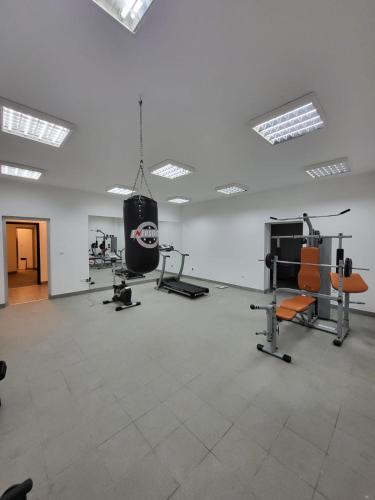 Fitness centrum a/nebo fitness zařízení v ubytování Villa Calla
