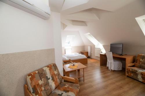 Zona de estar de Hotel Allvet