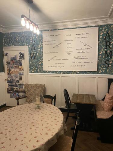Ruang duduk di Craighlaw Vintage Guest Rooms