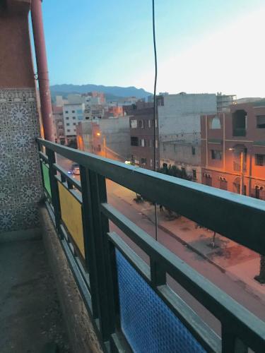 Balkón nebo terasa v ubytování El houda beni mellal
