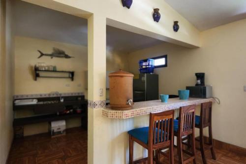 Kuchyň nebo kuchyňský kout v ubytování Casa Guadalupe