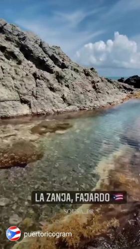 Un paisaje natural cerca de la casa vacacional