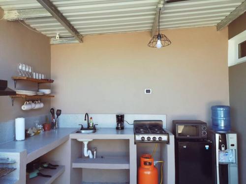 A kitchen or kitchenette at Casa Tres Vientos