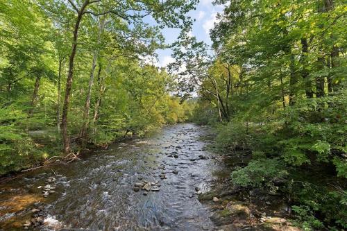 Briar Brook - Private Smoky Mountain Luxury Log Home with 2 Fireplaces, Hot Tub & Community Pool photo 73