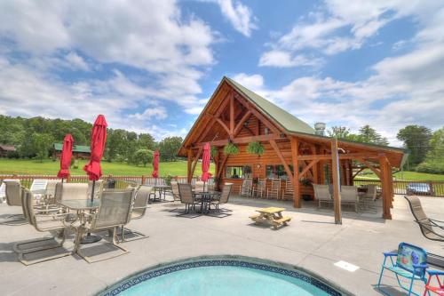 Briar Brook - Private Smoky Mountain Luxury Log Home with 2 Fireplaces, Hot Tub & Community Pool photo 77
