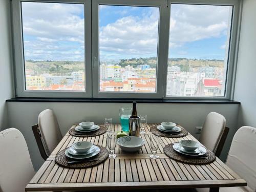Front Line, Sea View, luxury Penthouse in Caparica