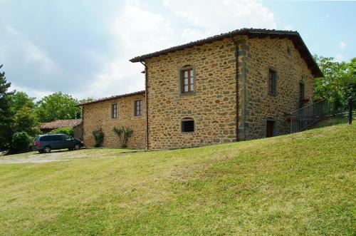 El edificio en el que está la estancia rural