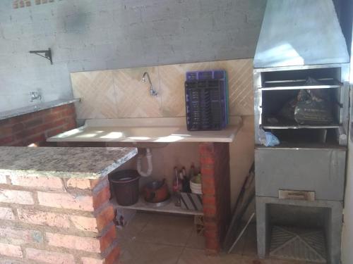 Кухня або міні-кухня у Paz da ilha
