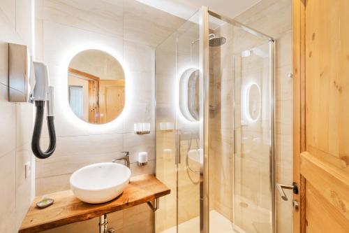 Koupelna v ubytování Hotel Zum Pfeiffer