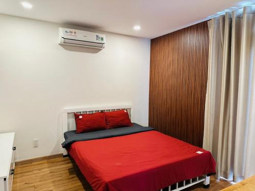 Katil atau katil-katil dalam bilik di B786 Airport Apartment