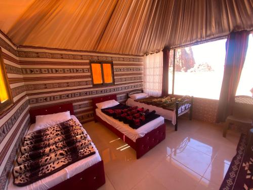 Cama o camas de una habitación en Khazali Mountain Camp