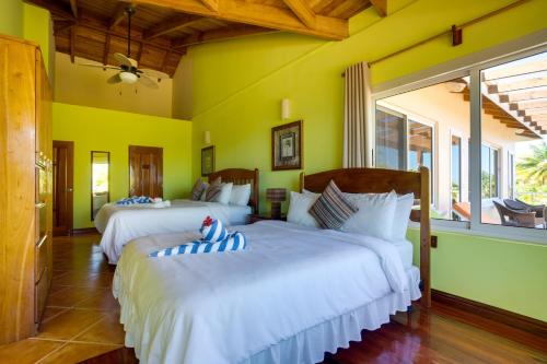 Postel nebo postele na pokoji v ubytování Laru Beya Resort