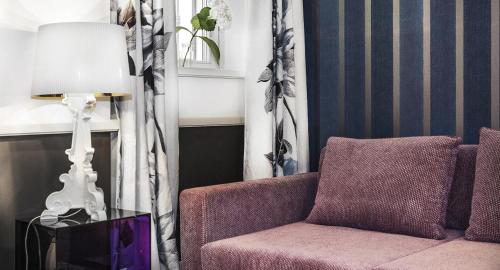 Zona de estar de Cinque Rooms