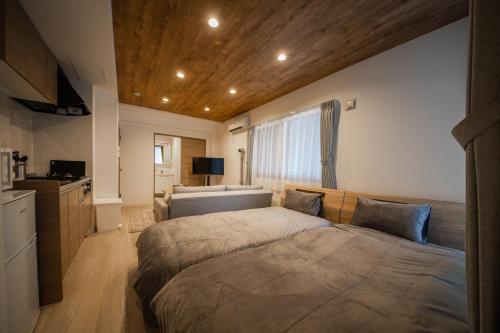 ASPEN【2min from Asahikawa sta】にあるテレビまたはエンターテインメントセンター