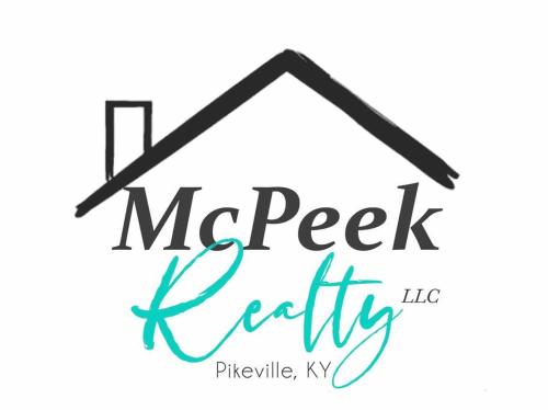a logo of a house with the words mpeek healthy at Almost Bearadise in Pikeville