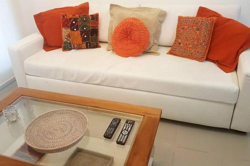 Postel nebo postele na pokoji v ubytování Diseño 03 - Ayres del Puerto Apto 1 dormitorio
