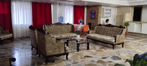 Χώρος καθιστικού στο 2 Hotel Saleh