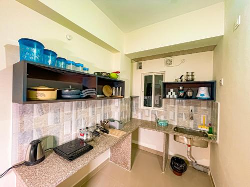 Dapur atau dapur kecil di Irroi Guwahati