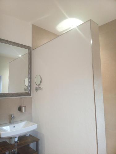 Ένα μπάνιο στο Wohnung Auszeit