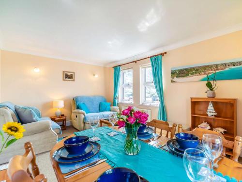 Χώρος καθιστικού στο 1 Bed in Portreath 07540