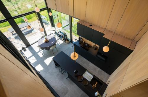 Arduenna Silva ecologic designer houseにあるテレビまたはエンターテインメントセンター