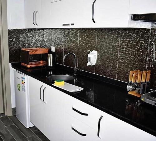 Dapur atau dapur kecil di Bone Apart Otel