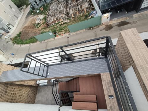 Un balcón o terraza de 西衛左岸觀海民宿