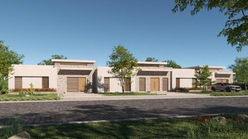 a rendering of a house with a driveway at Jaz Sakhra in Marsa Matruh