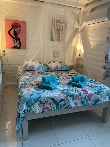 Krevet ili kreveti u jedinici u okviru objekta Location Mont Sofa