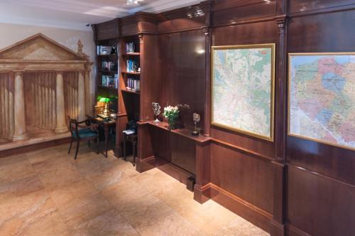Biblioteca en el hotel