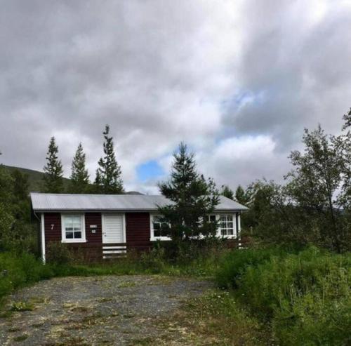 Bygningen som feriehuset ligger i