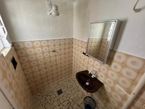 Ванная комната в Casa na Praia Grande
