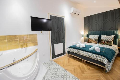 Suite Émeraude - Jacuzzi