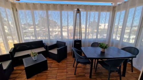 La Suite di Poseidoneにあるシーティングエリア