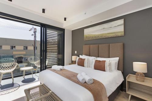 Ένα ή περισσότερα κρεβάτια σε δωμάτιο στο Portswood 103 by Host Agents