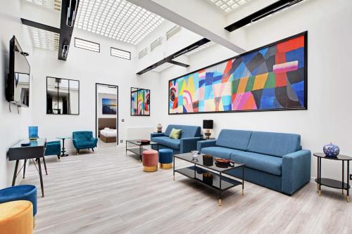 Superb apartment with hammam -4BR-12P- Bastille