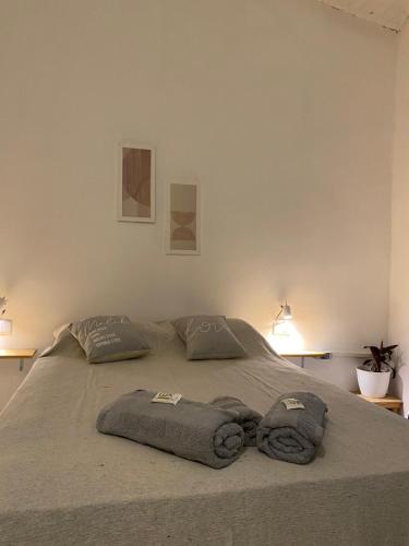 Voodi või voodid majutusasutuse Posada El Ceibo toas