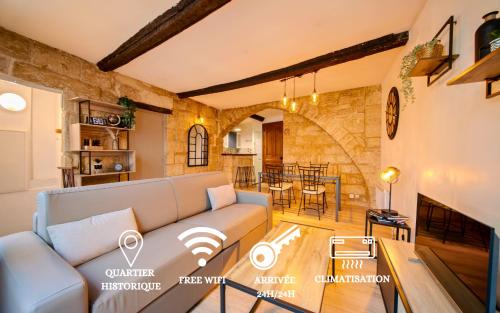 L'Écucentre avec Parking Inclu - 600m de la Place de la Comédie - Climatisation