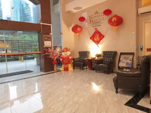 Ruang duduk di Imperial Regency Suites & Kuala Lumpur