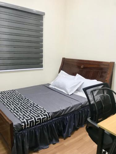 Postel nebo postele na pokoji v ubytování Tiny House Air BnB