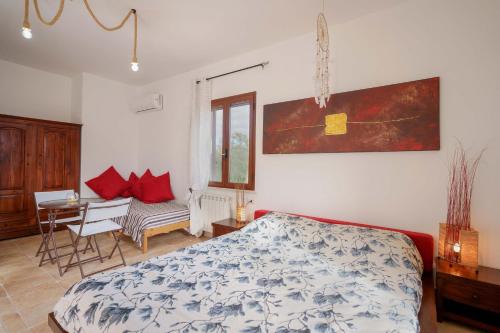 Ένα ή περισσότερα κρεβάτια σε δωμάτιο στο Villa Wunjo IUN R3267