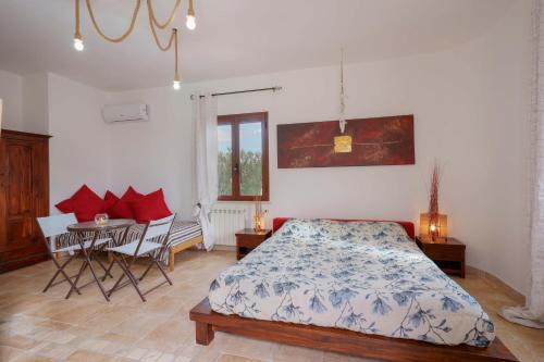 Ένα ή περισσότερα κρεβάτια σε δωμάτιο στο Villa Wunjo IUN R3267