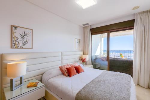Ліжко або ліжка в номері Fidalsa Guardamar Resort